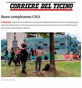 CSIA - Corriere del Ticino