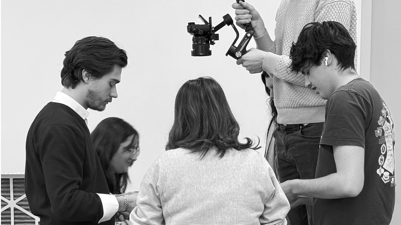 studenti che lavorano