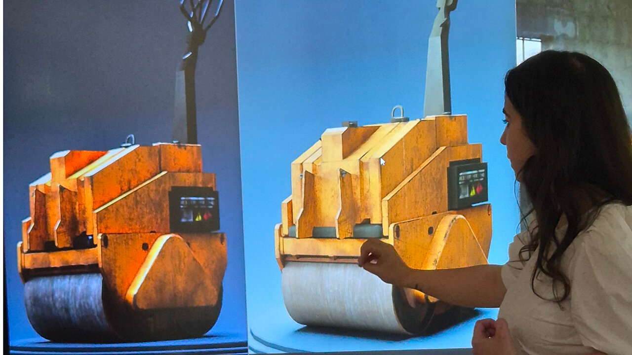 3D texture su elementi di cantiere