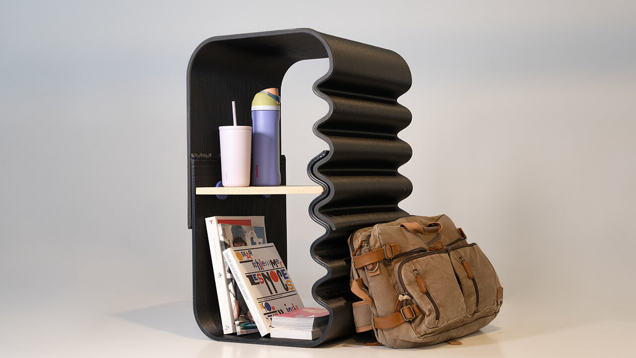 libreria stampata in 3d