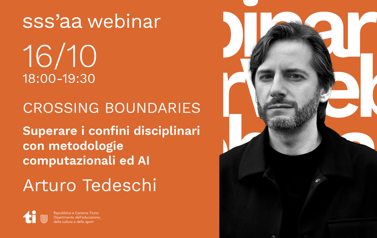 Webinar SSSAA con Arturo Tedeschi 16 ottobre