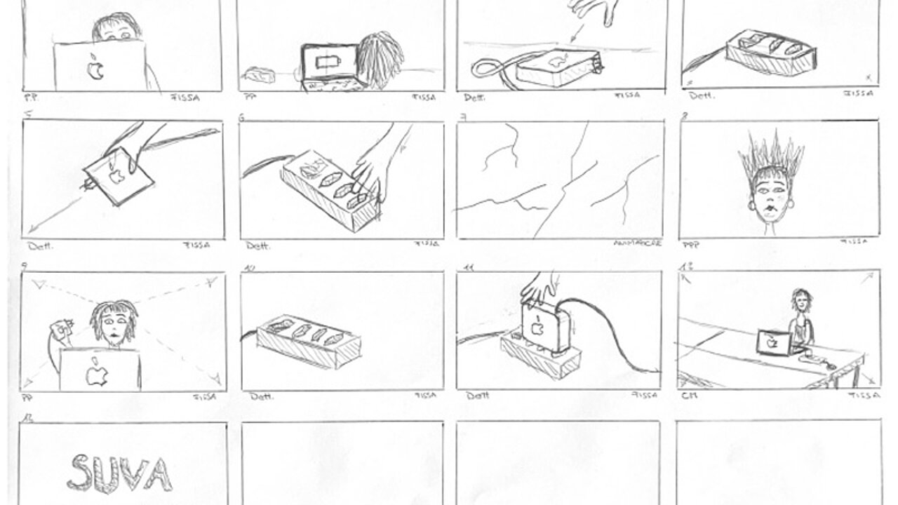 S£toryboard per suva