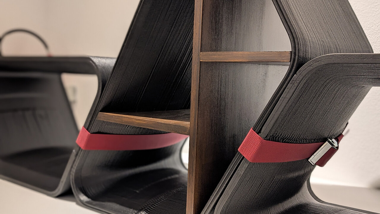 libreria stampata in 3d