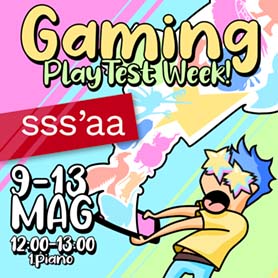 sss'aa - Gaming Play Test Week